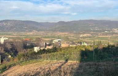  زمین با چشم انداز استثنایی در کلیجان رستاق