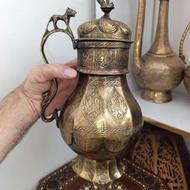 پارچ برنجی خاص تمام قلم