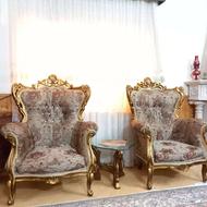 مبل سلطنتی 7 نفره و ناهار خوری 6 نفره