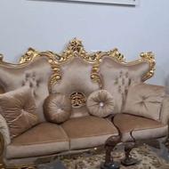 مبل سلطنتی با میز ناهار خوری سالم