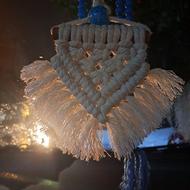 گیفت مکرومه با چوب دارچین درطرح و رنگ های مختلف