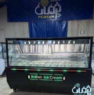 تاپینگ بستنی یخچال بستنی اسکوپی یخچال میوه یخچال بستنی میوه