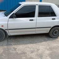 پراید مدل 95 سالم شاسی سمت شاگردرنگ چندلکه رنگ داره