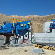 خط کامل سنگ شکن ، پک کامل دستگاه های شن و ماسه