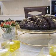 کیک شکلات خیس کافی شاپی