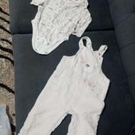 لباس نوزادی دخترانه تا 3 سال