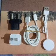 کله شارژر و‌ کابل آیفون اصلی توکارتنی شارژر وایرلس