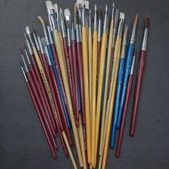 قلم موی نقاشی تعداد42 عدد سازهای مختلف فروش یکجا