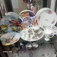 بشقاب دیوارکوب چینی قدیمی