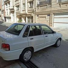 پراید مدل 90کاپوت تعویضی گلگیر شاگرد وگلگیر سمت راننده تعویض