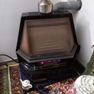 2عددبخاری شومینه بزرگ و کوچک یکجا