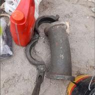 لوله و بست پمپ زمینی