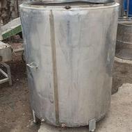 مخزن استیل کوئل دار