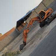 خدمات خاکبرداری بیل لاستیکی و زنجیری بابکت مینی بیل