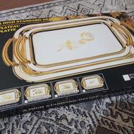 سرویس سینی سه تیکه استیل