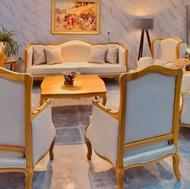 مبل کوئین فرانسوی باقیمت 8نفره واقعی