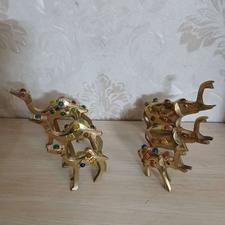 مجسمه قفس برنجی برنزی کلکسیون آنتیک دکوری