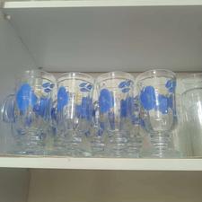 تعدادی لوازم ظروف آشپزخونه کریستال نو