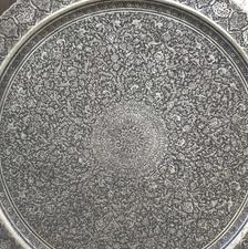 سینی شاهکار موزه ای گلمرغی غولپیکر