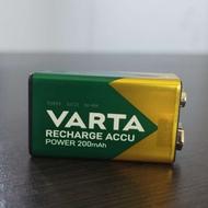 باتری کتابی قابل شارژ وارتا+شارژر باتری