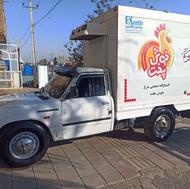 سایپا نیسان یخچالدار خیلی تمیز دو گانه کارخانه