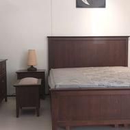 سرویس خواب چوبی 2نفره طرح آلمانی