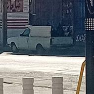 پیکان وانت تمیز با باربند