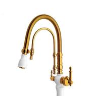 شیر فنری سزار دو منظوره سفید طلا