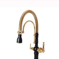 شیر فنری سزار دو منظوره مشکی طلا