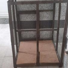 قفس پرنده چوبی