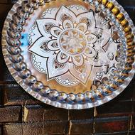 سینی استیل حکاکی شده