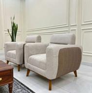 مبلمان پوریا / مبل راحتی 7نفره کاجی / نقد و اقساط