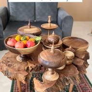 سرویس پذیرایی چوب گردو