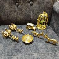 برنجی مجسمه برنزی کلکسیون دکوری ظروف آشپزخانه ماشین برنز