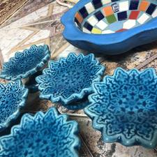 هفت سین با حوزه و میوه های استوایی