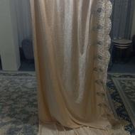 پرده توری و والان دو طرفه مخمل