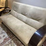 ست هفت نفره مبل کلاسیک به همراه میز و کنسول