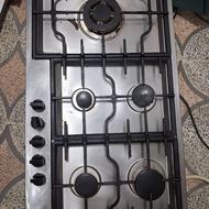 گاز رومیزی استیل اصل .گاز بزرگ تک شعله یک سمت