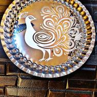 سینی استیل حکاکی شده