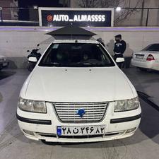 سمند LX EF7 (دوگانه سوز) 1394 سفید فنی سالم 