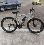 دوچرخه حرفه‌ای آلومینیومی سایز 26 در حد نو