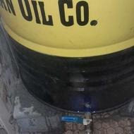 بشکه نو220لیتری شیرداربرای نفت وگازوئیل