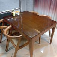 میز صندلی چوبی 4نفره