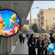 تابلو/ویترین نمایشگر سه بعدی مدیا پارس:مغناطیس جذب مشتری