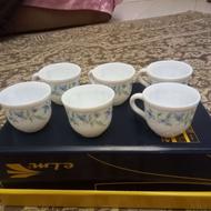 نعلبکی200 ایرانی لیوان شربت خوری 400 استکان ارکوپال 700