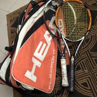 راکت تنیس و کوله هد