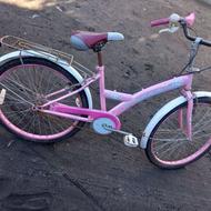 دوچرخه 26 رنگ صورتی (دخترانه)
