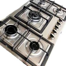 ضمانت دار گاز صفحه ای5شعله استیل