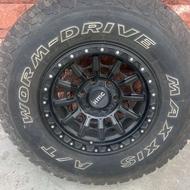 لاستیک مکسس گل 811 با رینگ برند کی ام سی