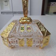 شکلات خوری گل برجسته طلایی